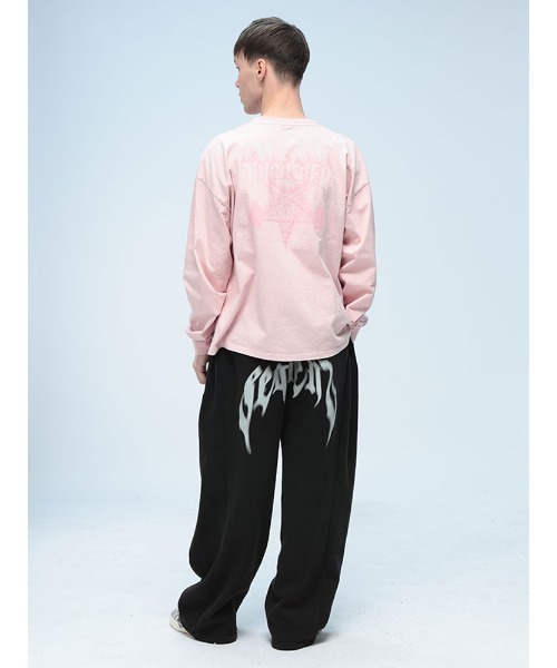 THRASHER(スラッシャー)の「THRASHER (スラッシャー) バックプリント 長袖 Tシャツ ロンT ブランドロゴ(Tシャツ/カットソー・メンズ・グレー/ダークグレー/ピンク・M/L/LL)」の16枚目の写真