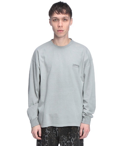 THRASHER(スラッシャー)の「THRASHER (スラッシャー) バックプリント 長袖 Tシャツ ロンT ブランドロゴ(Tシャツ/カットソー・メンズ・グレー/ダークグレー/ピンク・M/L/LL)」の17枚目の写真