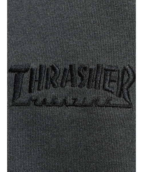 THRASHER(スラッシャー)の「THRASHER (スラッシャー) バックプリント 長袖 Tシャツ ロンT ブランドロゴ(Tシャツ/カットソー・メンズ・グレー/ダークグレー/ピンク・M/L/LL)」の4枚目の写真