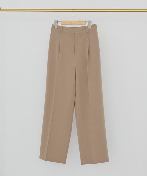 AMERICAN HOLIC（アメリカンホリック）の「美・美・美ワイドパンツ（その他パンツ・レディース・ブラック/アイボリー/ベージュ/杢グレー・S/L/XL/M）」の20枚目の写真