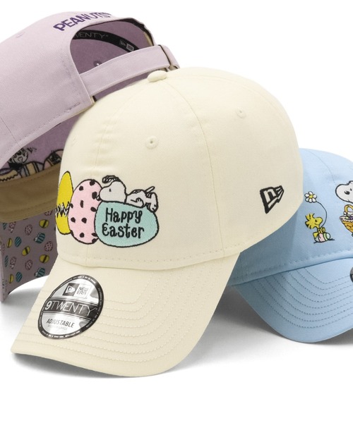 ニューエラキャップ 9TWENTY ピーナッツスヌーピーコラボ イースター