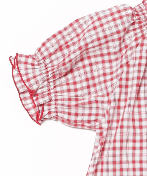 BEAMS mini（ビームスミニ）の「チェック ブラウス 2026SS（90～130cm）（シャツ/ブラウス・キッズ・ネイビー系/レッド系・130/120/110/100/90）」の21枚目の写真