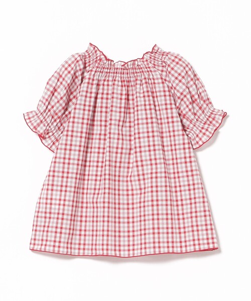 BEAMS mini（ビームスミニ）の「チェック ブラウス 2026SS（90～130cm）（シャツ/ブラウス・キッズ・ネイビー系/レッド系・130/120/110/100/90）」の22枚目の写真