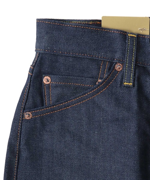 Levi's(リーバイス)の「Levi's(リーバイス)VINTAGE CLOTHING 1950'S 701 ジーンズ ORGANIC リジッドデニム(未洗い)(デニムパンツ・レディース・ノンウォッシュ・25inch/26inch/27inch/28inch)」の11枚目の写真