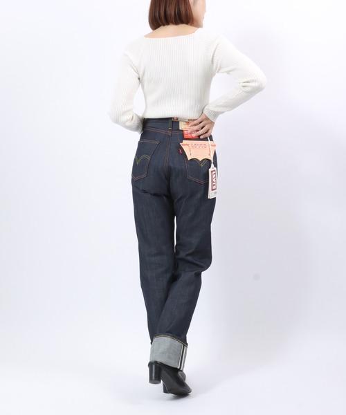 Levi's(リーバイス)の「Levi's(リーバイス)VINTAGE CLOTHING 1950'S 701 ジーンズ ORGANIC リジッドデニム(未洗い)(デニムパンツ・レディース・ノンウォッシュ・25inch/26inch/27inch/28inch)」の18枚目の写真