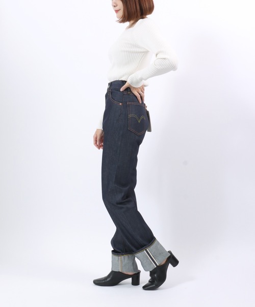 Levi's(リーバイス)の「Levi's(リーバイス)VINTAGE CLOTHING 1950'S 701 ジーンズ ORGANIC リジッドデニム(未洗い)(デニムパンツ・レディース・ノンウォッシュ・25inch/26inch/27inch/28inch)」の19枚目の写真
