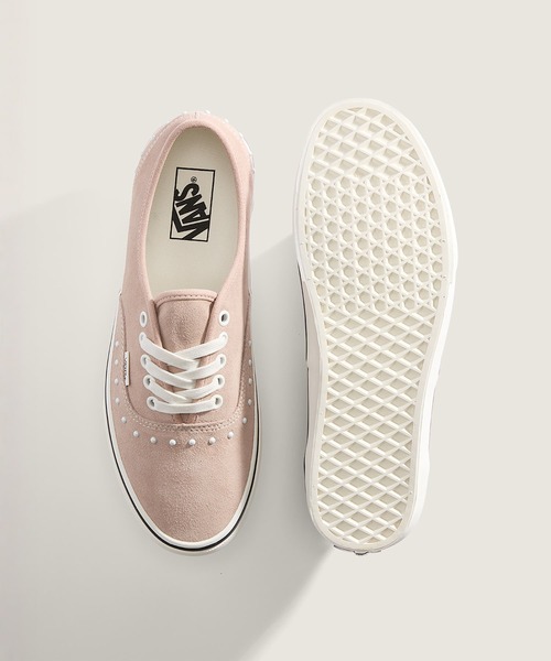 VANS（バンズ）の「オーセンティック パール / Authentic Pearls Warm Taupe VN000EADE2V1（スニーカー・メンズ・ベージュ・10/9.5/9/8.5/8/7.5/7/6.5/6/5.5/5/11.5）」の3枚目の写真