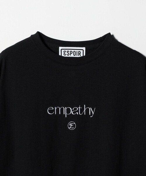 ESPOIR(エスポワール)の「<ESPOIR>EMPATHY Tシャツ(Tシャツ/カットソー・メンズ・ブラック・XL/L/M)」の3枚目の写真