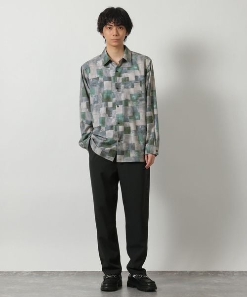 LAKOLE(ラコレ)の「TRアソート長袖シャツ / 646589(シャツ/ブラウス・メンズ・ブラウン系その他/グレー系その他/ブラック/ホワイト/ストライプ・LARGE/MEDIUM)」の8枚目の写真