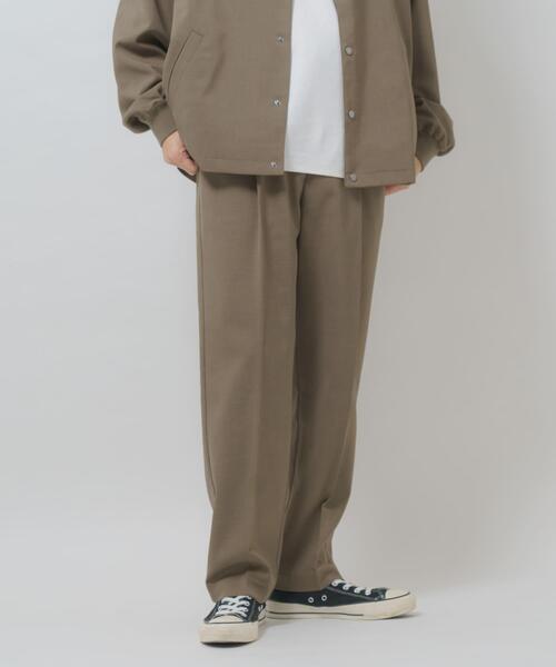 ITEMS URBANRESEARCH(アイテムズ アーバンリサーチ)の「『イージーケア/吸水速乾/接触冷感』高機能ドライタッチイージートラウザー(楽着シリーズ)(その他パンツ・メンズ・グレー/ベージュ/スミクロ/カーキ・LARGE/MEDIUM)」の17枚目の写真