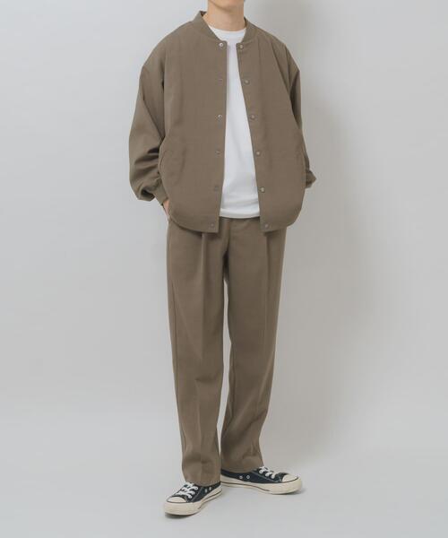 ITEMS URBANRESEARCH(アイテムズ アーバンリサーチ)の「『イージーケア/吸水速乾/接触冷感』高機能ドライタッチイージートラウザー(楽着シリーズ)(その他パンツ・メンズ・グレー/ベージュ/スミクロ/カーキ・LARGE/MEDIUM)」の18枚目の写真