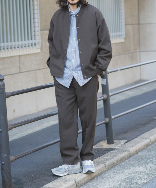 ITEMS URBANRESEARCH（アイテムズ アーバンリサーチ）の「高機能ドライタッチイージートラウザー（スラックス・メンズ・グレー/ベージュ/スミクロ/カーキ・LARGE/MEDIUM）」の16枚目の写真