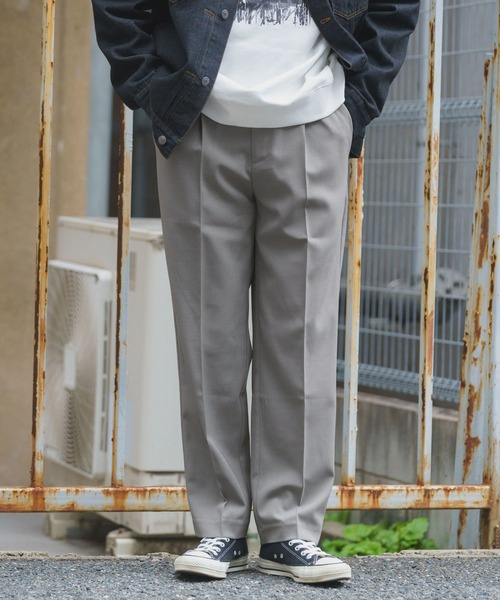 ITEMS URBANRESEARCH（アイテムズ アーバンリサーチ）の「高機能ドライタッチイージートラウザー（スラックス・メンズ・グレー/ベージュ/スミクロ/カーキ・LARGE/MEDIUM）」の22枚目の写真