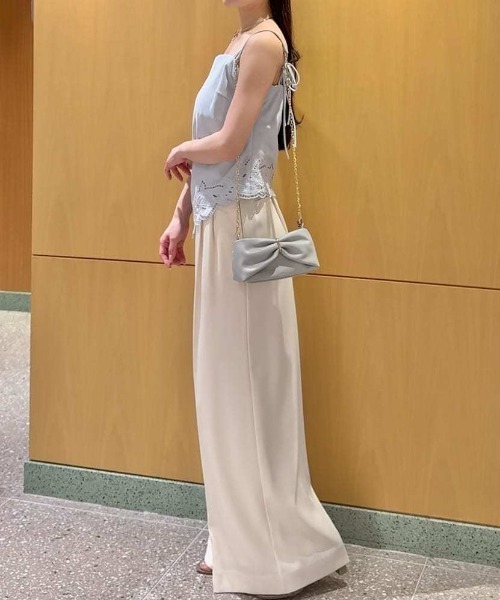 セール】スタイルアップベルティッドワイドパンツ（その他パンツ