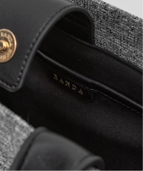 RANDA(ランダ)の「【A4対応】モノグラムデザイントートバッグ(トートバッグ・レディース・アイボリー/ブラック/グレイッシュベージュ・FREE)」の19枚目の写真