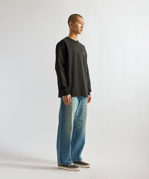 Saturdays NYC（サタデーズ ニューヨークシティ ）の「Max Weight Vintage Serif LS T-Shirt（Tシャツ/カットソー・メンズ・ブラック/ダークブラウン/ホワイト・XL/M/S/L）」の17枚目の写真