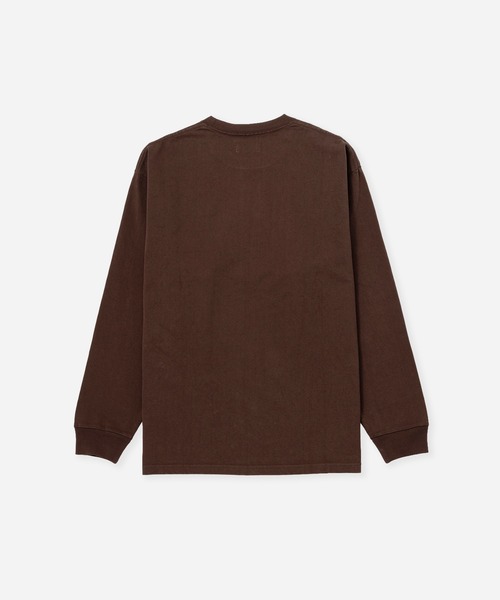 Saturdays NYC（サタデーズ ニューヨークシティ ）の「Max Weight Vintage Serif LS T-Shirt（Tシャツ/カットソー・メンズ・ブラック/ダークブラウン/ホワイト・XL/M/S/L）」の7枚目の写真