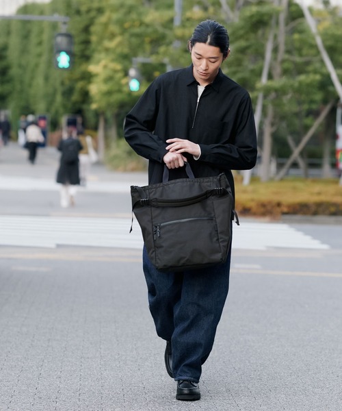 STANDARD SUPPLY（スタンダードサプライ）の「スタンダードサプライ / MATTE マット / STAND UP 2WAY TOTE スタンドアップツーウェイトート（トートバッグ・レディース・ブラック・FREE）」の15枚目の写真