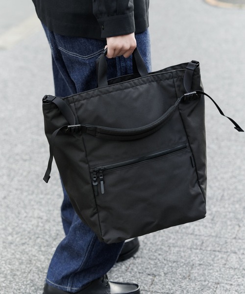 STANDARD SUPPLY（スタンダードサプライ）の「スタンダードサプライ / MATTE マット / STAND UP 2WAY TOTE スタンドアップツーウェイトート（トートバッグ・レディース・ブラック・FREE）」の13枚目の写真