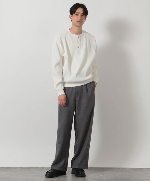 LAKOLE(ラコレ)の「サマーツイードトラウザー / 647507(その他パンツ・メンズ・チャコール/ライトグレー・MEDIUM/LARGE)」の4枚目の写真