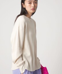 CITEN | <CITEN>ヴィンテージライクヘンリーワッフルトップ2WAY(Tシャツ/カットソー)