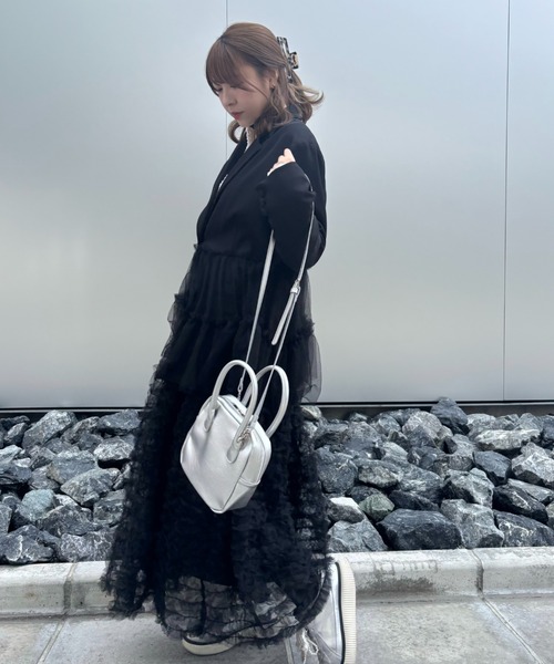 tulle tiered long skirt（スカート）｜HONEY MI HONEY（ハニーミー 
