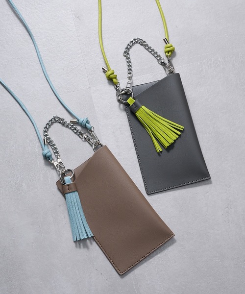 MAISON BREEZE(メゾンブリーズ)の「【MAISON BREEZE】2way マルチ スマホ ショルダー SNBD(ショルダーバッグ・レディース・カーキ/ブラック/シルバー/モカ・FREE)」の5枚目の写真