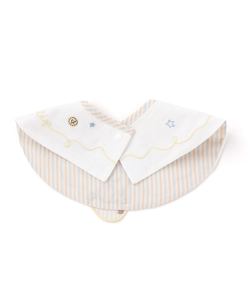 SLAP SLIP BABY（スラップスリップベビー）の「アニマルクマクジラ恐竜飛び出しモチーフスタイベビー（スタイ/よだれかけ・キッズ・ブルー/ホワイト/グリーン・FREE）」の14枚目の写真