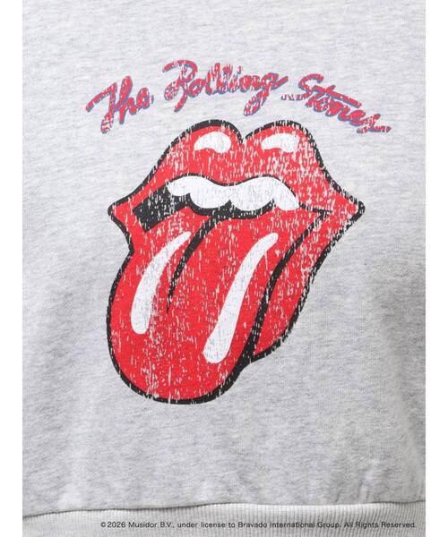 EVRIS(エヴリス)の「【ザ・ローリング・ストーンズ】ワンショルスウェット(スウェット・レディース・ブラック/グレー・FREE)」の5枚目の写真