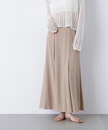N.（N. Natural Beauty Basic） | リネンライクナロースカート(スカート)