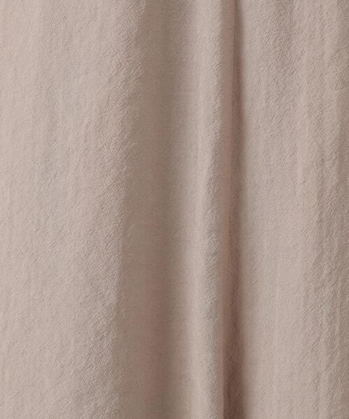 N.(N. Natural Beauty Basic)(エヌエヌナチュラルビューティーベーシック)の「リネンライクナロースカート(スカート・レディース・グレー系その他/グリーン/ベージュ・MEDIUM/P/S)」の6枚目の写真