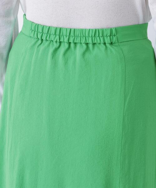 N.(N. Natural Beauty Basic)(エヌエヌナチュラルビューティーベーシック)の「リネンライクナロースカート(スカート・レディース・グレー系その他/グリーン/ベージュ・MEDIUM/P/S)」の20枚目の写真