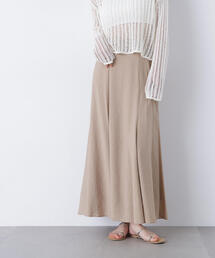 N.(N. Natural Beauty Basic) | リネンライクナロースカート(スカート)