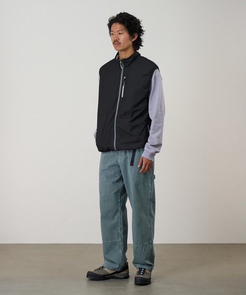 Gramicci（グラミチ）の「OVERDYED HICKORY WORK PANT｜オーバーダイヒッコリーワークパンツ（デニムパンツ・メンズ・ネイビー・S/M/L/XL/XXL）」の5枚目の写真
