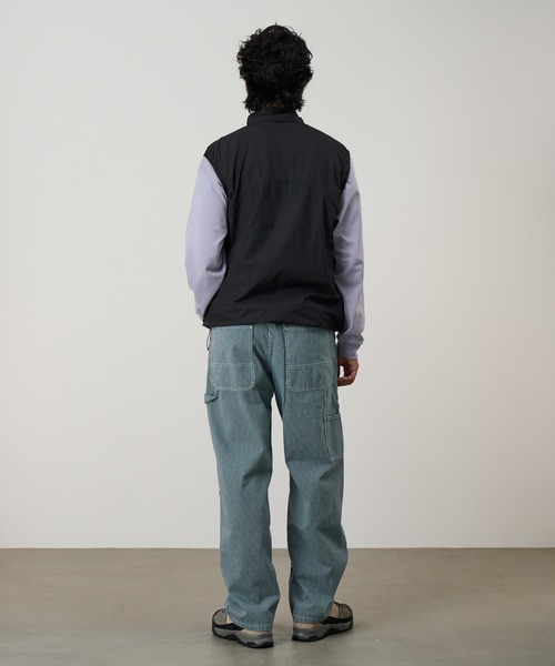 Gramicci（グラミチ）の「OVERDYED HICKORY WORK PANT｜オーバーダイヒッコリーワークパンツ（デニムパンツ・メンズ・ネイビー・S/M/L/XL/XXL）」の6枚目の写真