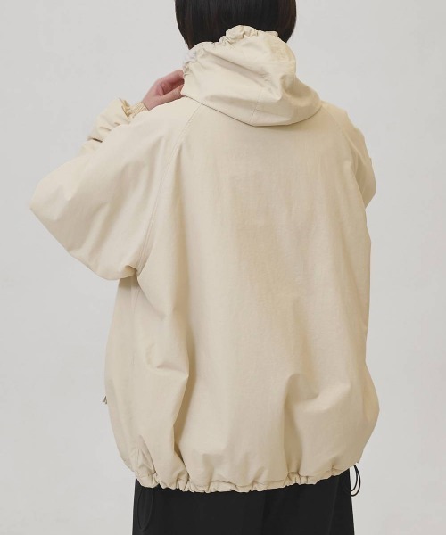 TODAYFUL（トゥデイフル）の「TODAYFUL Hoodie Puff Jacket（ブルゾン・レディース・ブラック/ベージュ・38/36）」の6枚目の写真