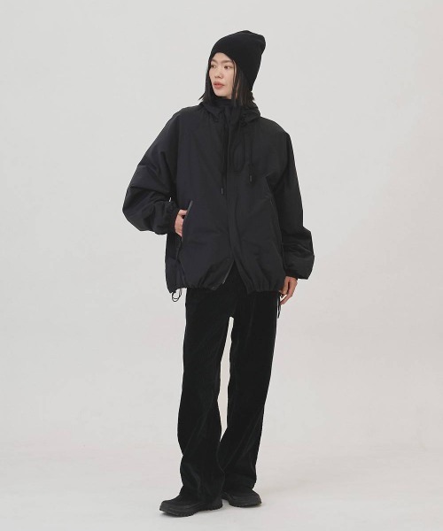 TODAYFUL（トゥデイフル）の「TODAYFUL Hoodie Puff Jacket（ブルゾン・レディース・ブラック/ベージュ・38/36）」の7枚目の写真