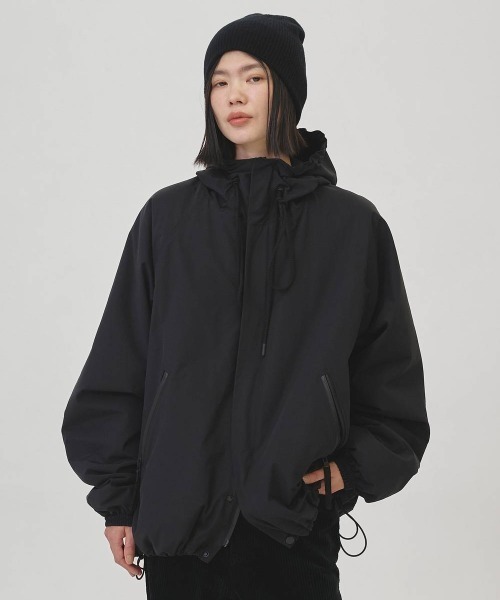 TODAYFUL（トゥデイフル）の「TODAYFUL Hoodie Puff Jacket（ブルゾン・レディース・ブラック/ベージュ・38/36）」の9枚目の写真
