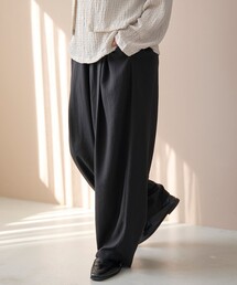 coen（コーエン）の「リネンタッチイージーカーブパンツ【Youtube紹介アイテム】（スラックス）」