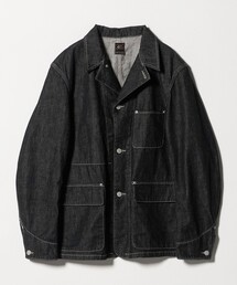 SCYE BASICS（サイベーシックス）の「【別注】＜SCYE BASICS＞ ブラックデニム チョアジャケット（カバーオール）」
