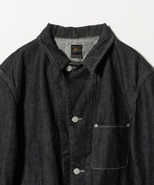 別注】＜SCYE BASICS＞ ブラックデニム チョアジャケット