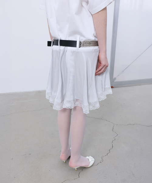 LCDC TM(エルシーディーシーティーエム)の「LACE TRIM JERSEY DRESS (WHITE)(ワンピース・レディース・その他・OS)」の9枚目の写真