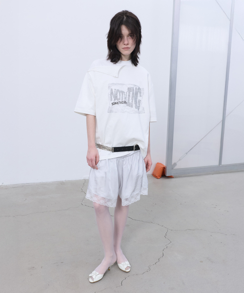 LCDC TM(エルシーディーシーティーエム)の「LACE TRIM JERSEY DRESS (WHITE)(ワンピース・レディース・その他・OS)」の10枚目の写真