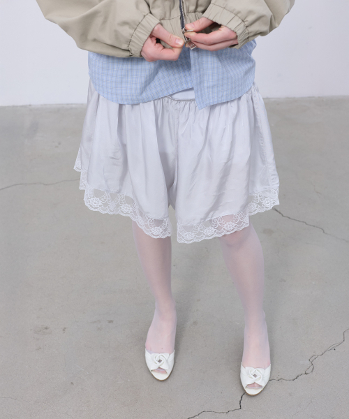 LCDC TM(エルシーディーシーティーエム)の「LACE TRIM JERSEY DRESS (WHITE)(ワンピース・レディース・その他・OS)」の13枚目の写真
