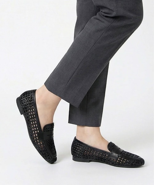 enchanted（エンチャンテッド）の「メッシュ３Ｄインソールローファー（ローファー・レディース・ブラック/アイボリー・22.5/23/23.5/24/24.5）」の6枚目の写真