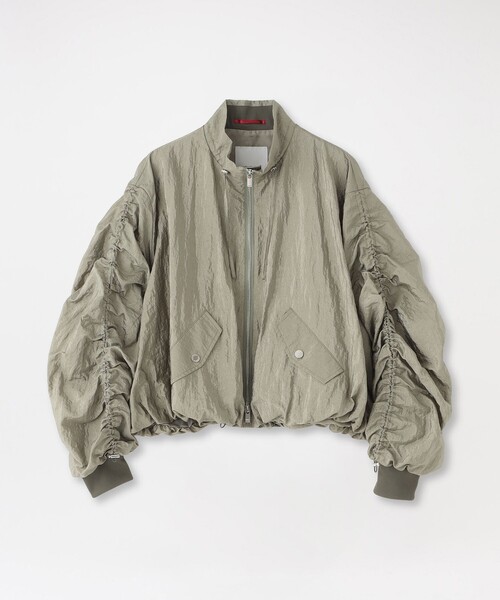 LOVELESS（ラブレス）の「ヴィンテージギャザーブルゾン（ブルゾン・レディース・グリーン系その他4/ライトピンク/ベージュ系その他・36）」の2枚目の写真