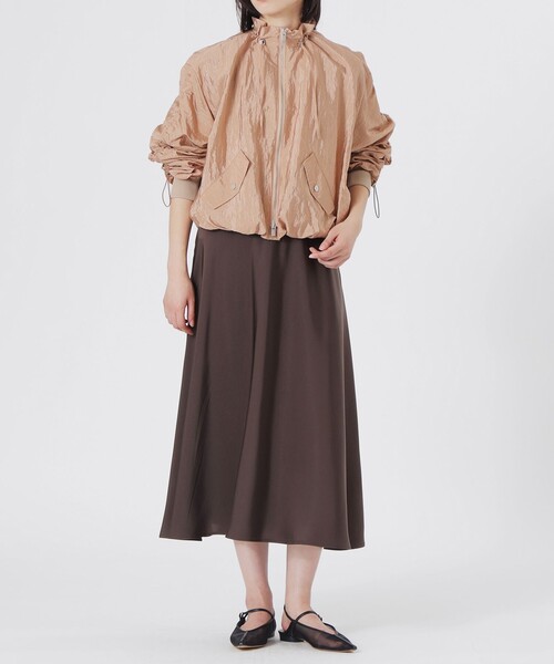 LOVELESS（ラブレス）の「ヴィンテージギャザーブルゾン（ブルゾン・レディース・グリーン系その他4/ライトピンク/ベージュ系その他・36）」の7枚目の写真