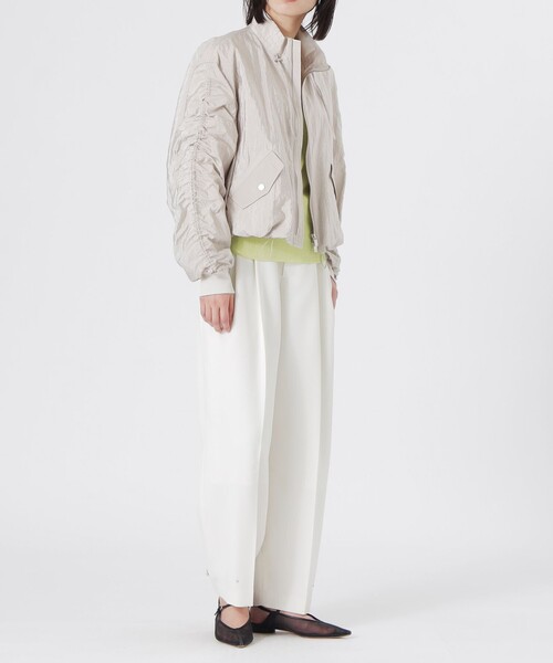 LOVELESS（ラブレス）の「ヴィンテージギャザーブルゾン（ブルゾン・レディース・グリーン系その他4/ライトピンク/ベージュ系その他・36）」の9枚目の写真