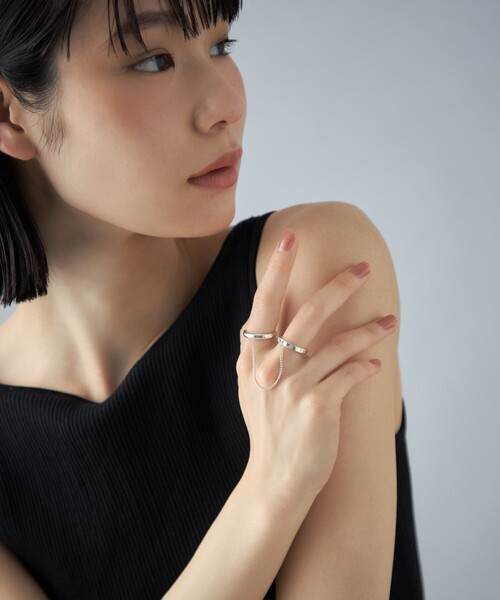 Jouete（ジュエッテ）の「[コネクト] リンクトリング チェーン（リング・レディース・シルバー・13号/17号/9号）」の5枚目の写真