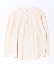 【hanes/ヘインズ】HW4-E102 Thermal for HER ヘンリーネックロングスリーブ